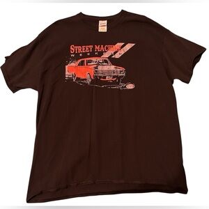 Graphic Short Sleeve Tees with Vehicle Graphics